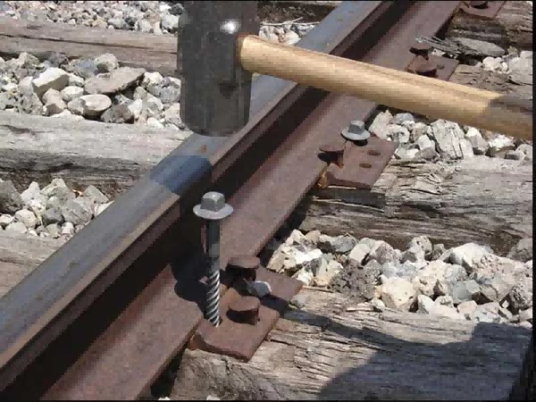 3V Railway Fasteners Screw Spike Sleeper 3V Railway Fasteners Screw Spike Sleeper
